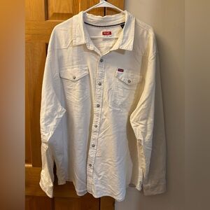 Vintage Wrangler Oversized Button Snap Shirt